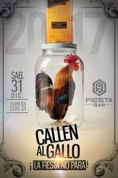 diseño de flyers Callen al Gallo