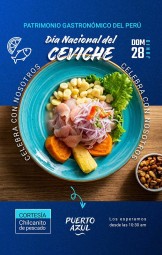 diseño de flyers dia-ceviche-hist